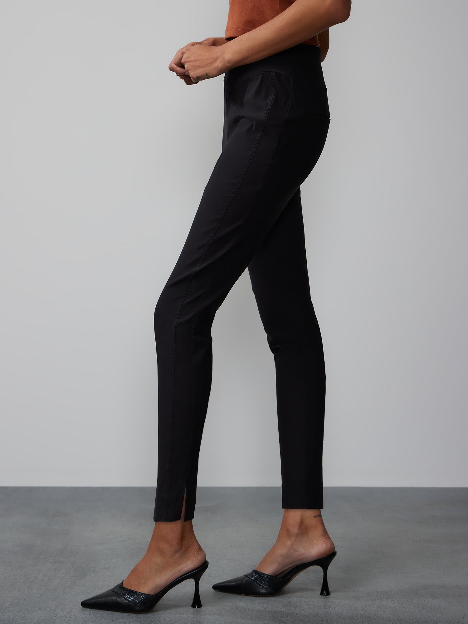 Whitney High Rise Ankle Length Pants