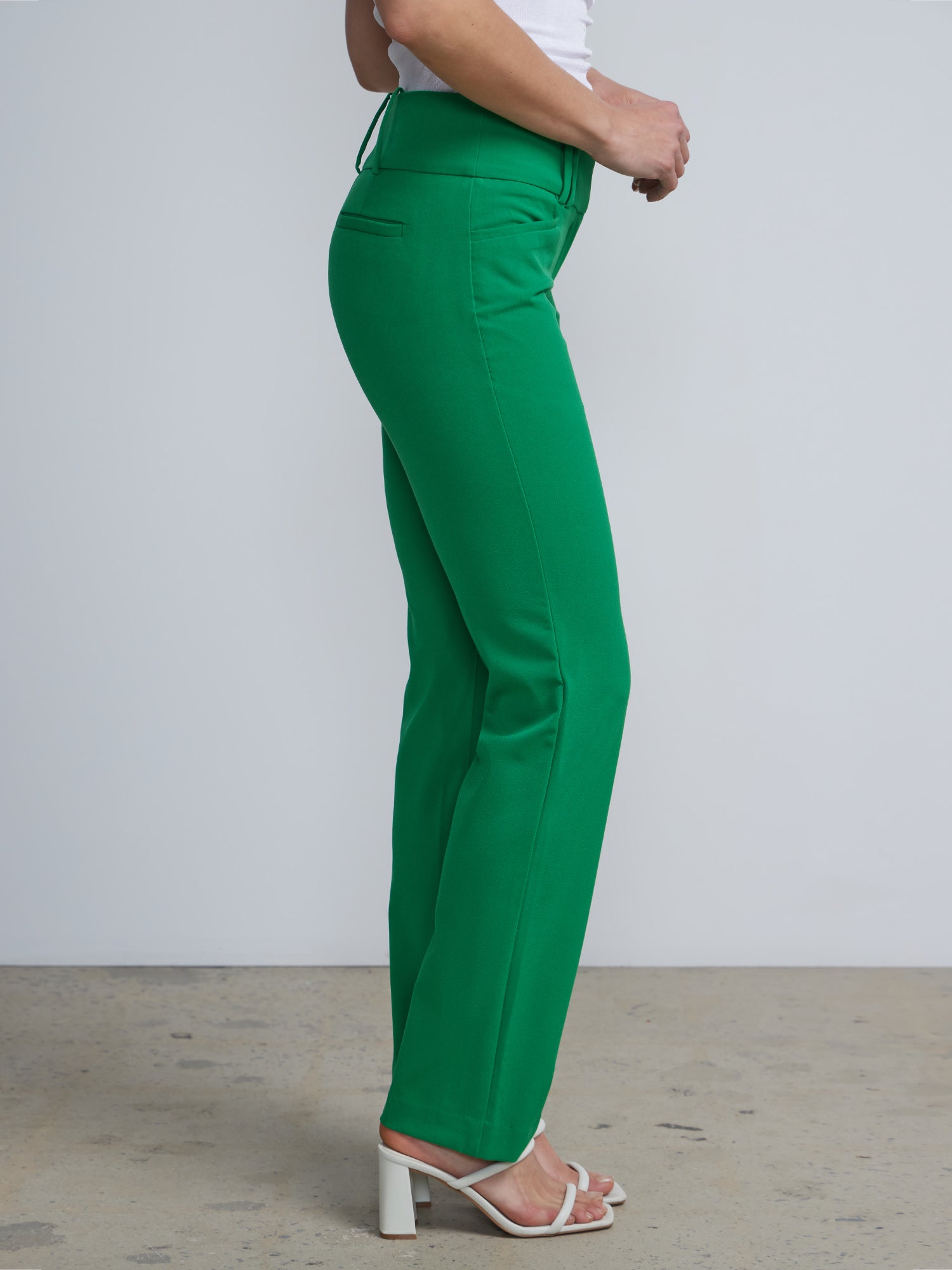 Tall High-Waisted Modern-Fit Straight-Leg Pant - Essential Stretch