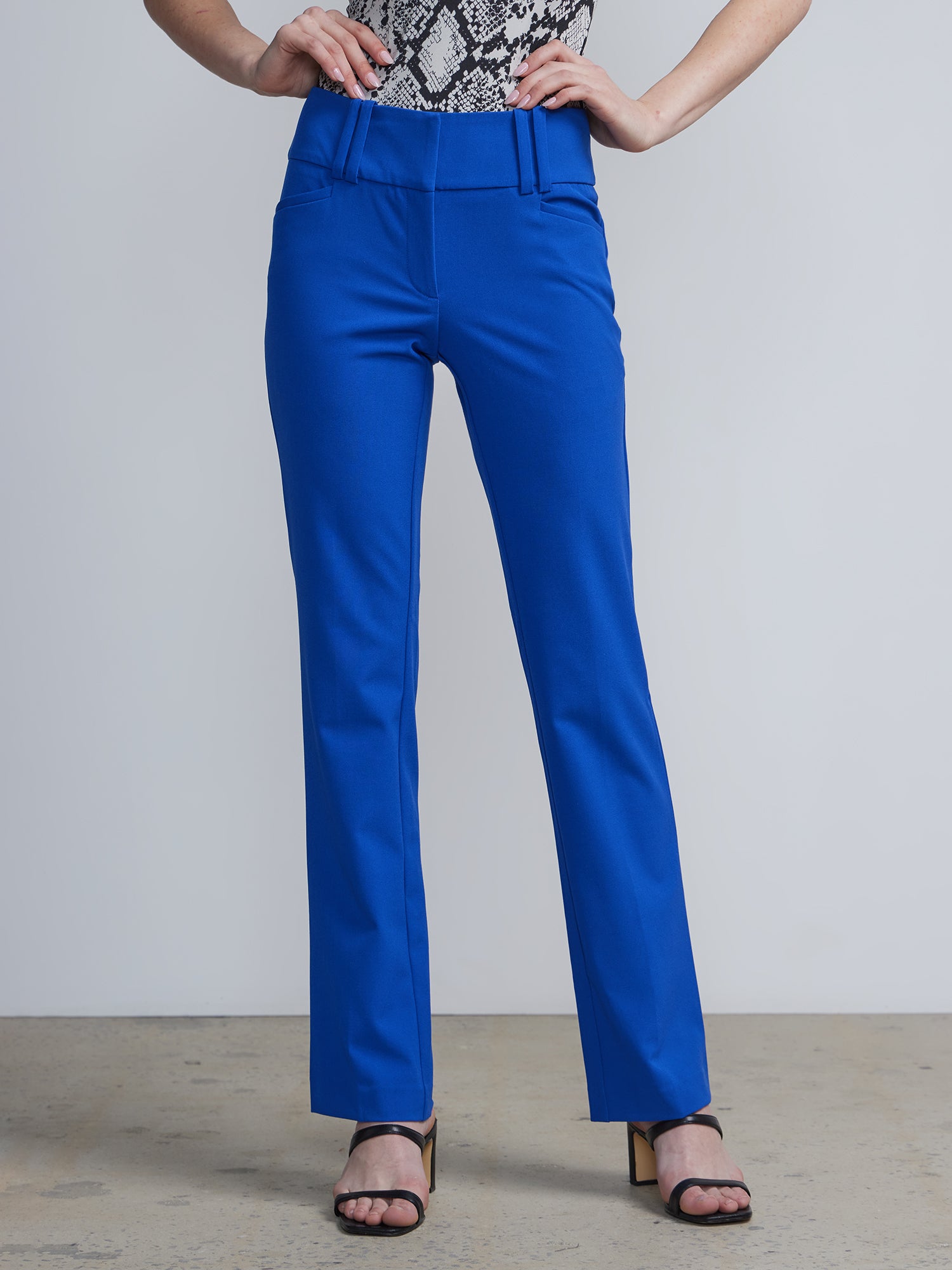 Tall High-Waisted Modern-Fit Straight-Leg Pant - Essential Stretch