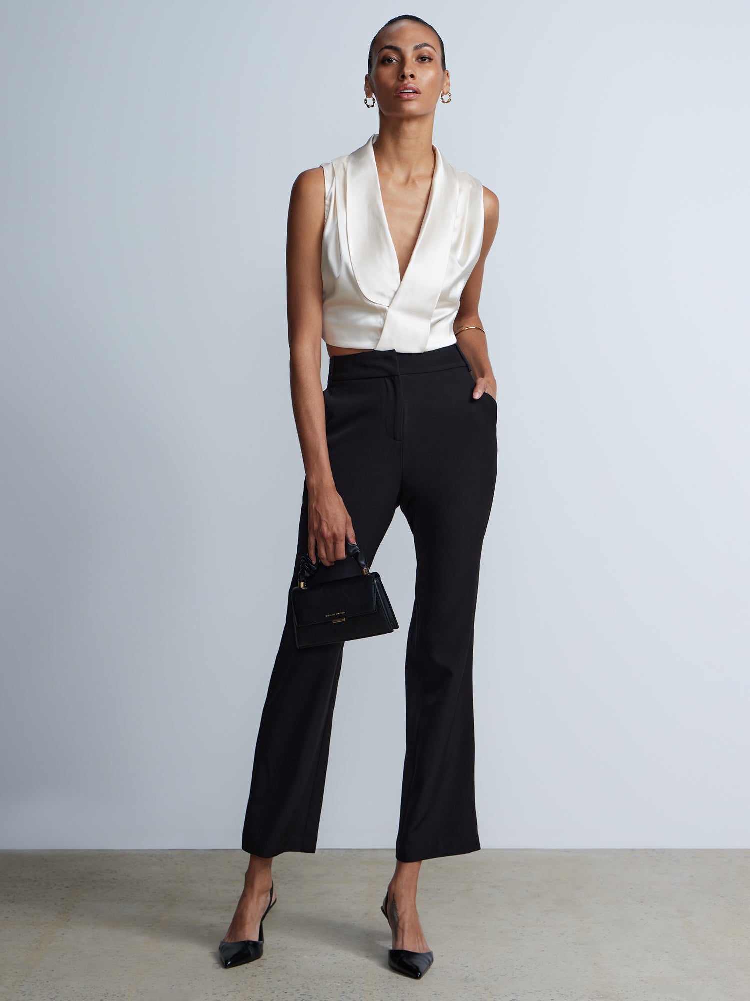 Straight Leg Trousers - CO, Luxury Designer Fashion