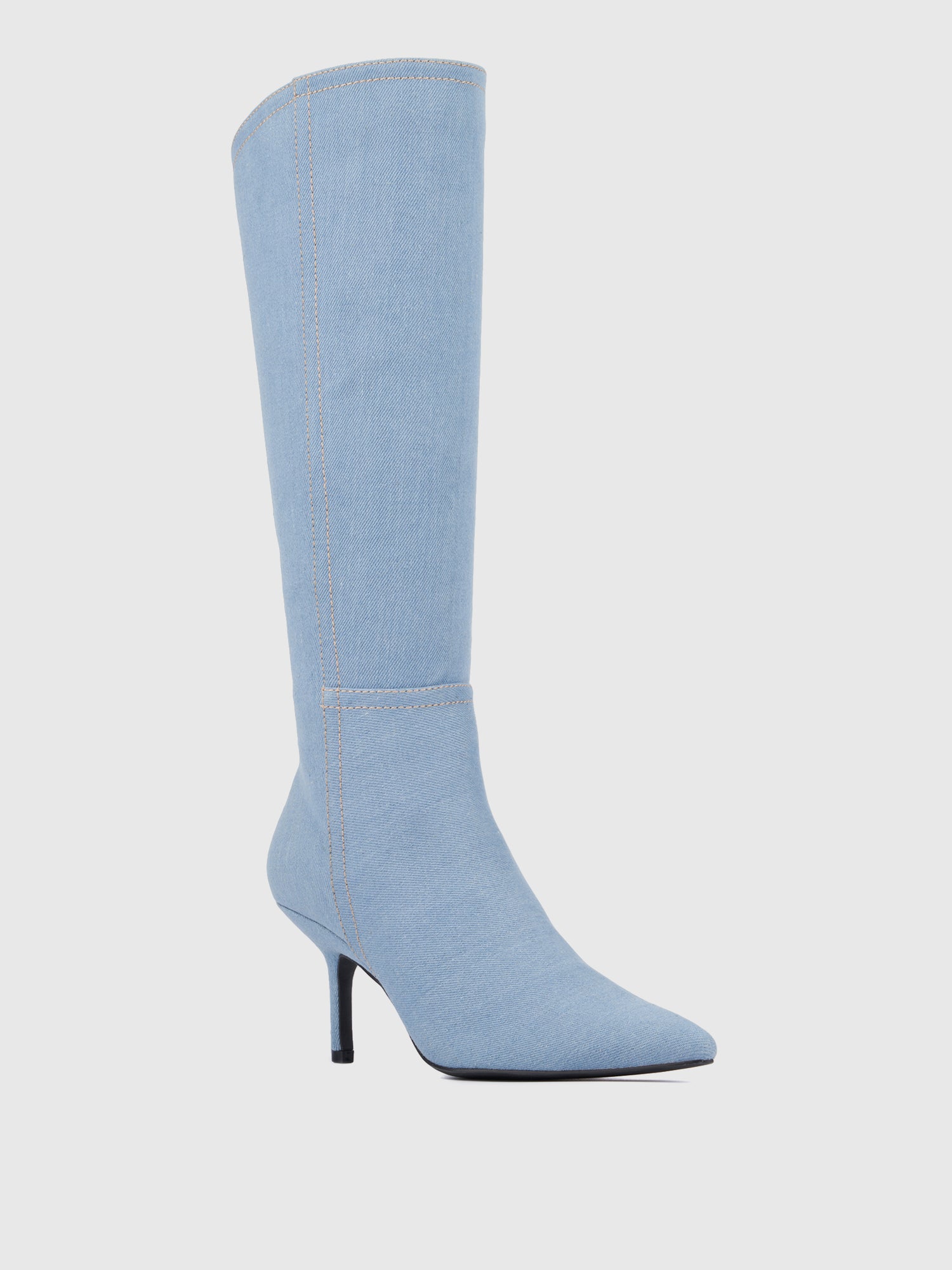 Denim Kitten Heel Boot | NY&Co