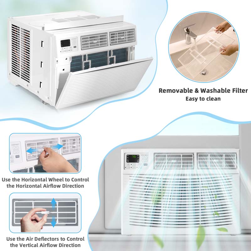 Eletriclife 10000 BTU Window Air Conditioner