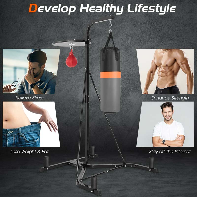 Eletriclife Heavy Duty Boxing Punching Stand With Heavy Bag