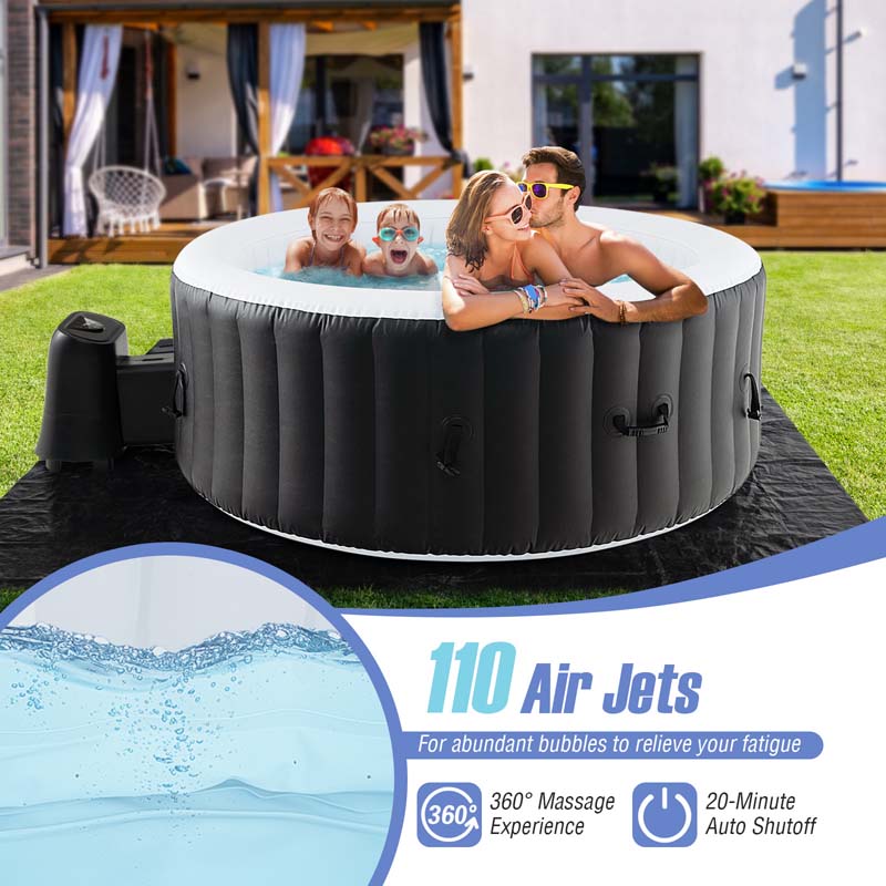 Round SPA Pool Hottub with 110/130 Air Jets Electric Heater Pump