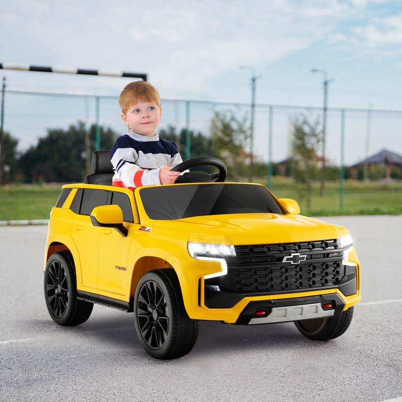 Eletriclife 12V 12V Licensed Chevrolet Tahoe Kids Ride On Car