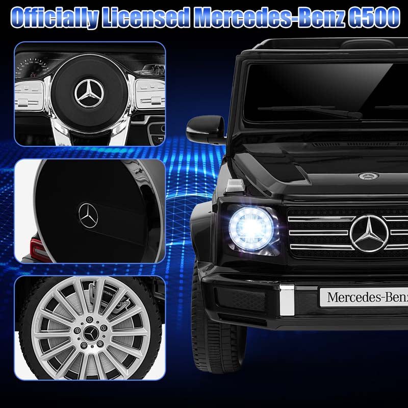 Eletriclife 12V Battery Powered Licensed Mercedes-Benz G500 Kids Ride-on Car