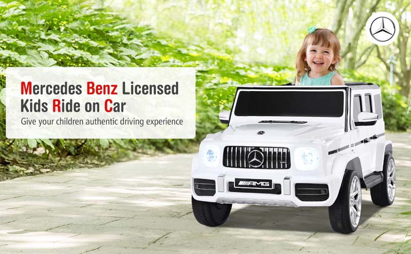 Eletriclife 12V Mercedes-Benz G63 Licensed Kids Ride On Car