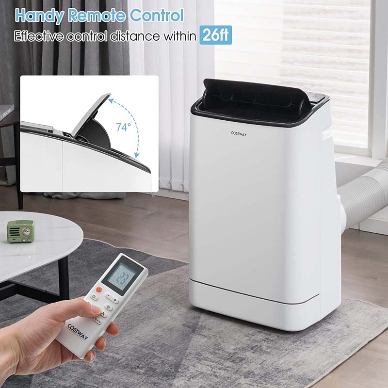 Eletriclife 15000 BTU Portable Air Conditioner with Heat and Auto Swing