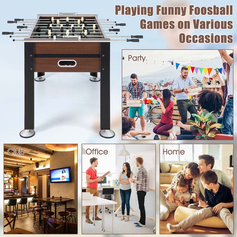 Eletriclife 54 Inch Indoor Competition Game Soccer Table