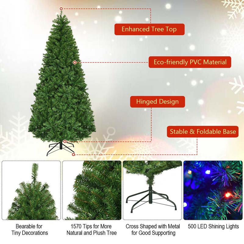 Eletriclife Artificial Premium Hinged Christmas Tree