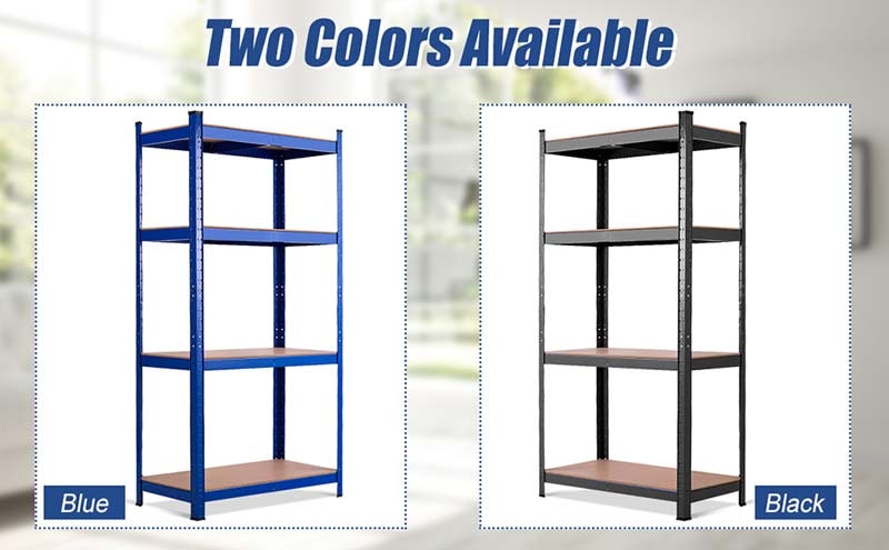 Chairliving 63 Inch Heavy Duty Metal Storage Rack Garage Multi-Use Storage Shelving Unit with Adjustable Shelves