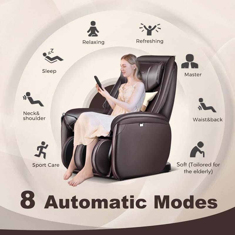 Eletriclife Full Body SL Track Zero Gravity Massage Chair with Pillow