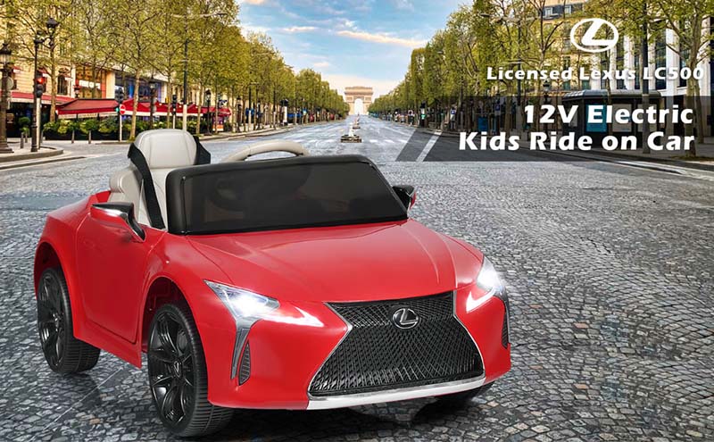 Eletriclife Lexus LC500 Licensed Kids 12V Ride On Car