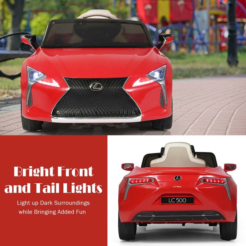 Eletriclife Lexus LC500 Licensed Kids 12V Ride On Car