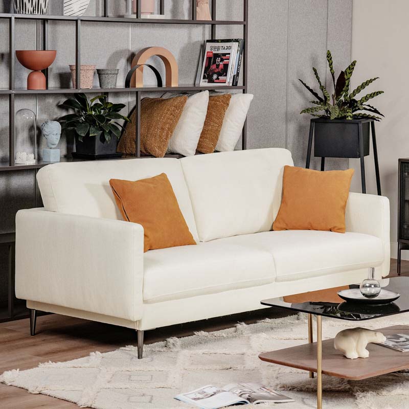 Eletriclife Modern Loveseat with Comfy Backrest Cushions