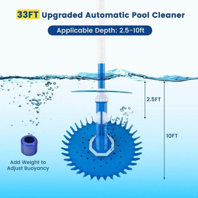 Eletriclife Upgraded Automatic Pool Cleaner