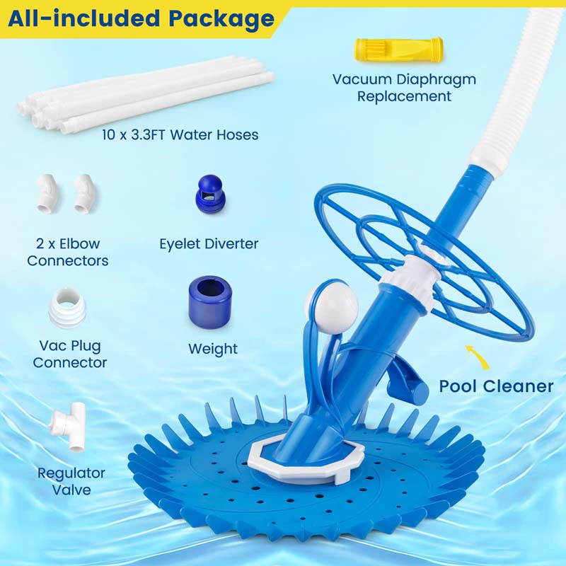 Eletriclife Upgraded Automatic Pool Cleaner
