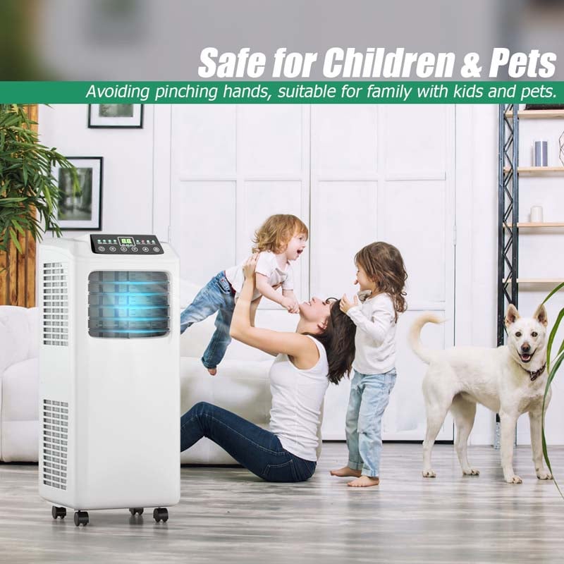 Eletriclife 3-in-1 8000 BTU Portable Air Conditioner with Remote Control