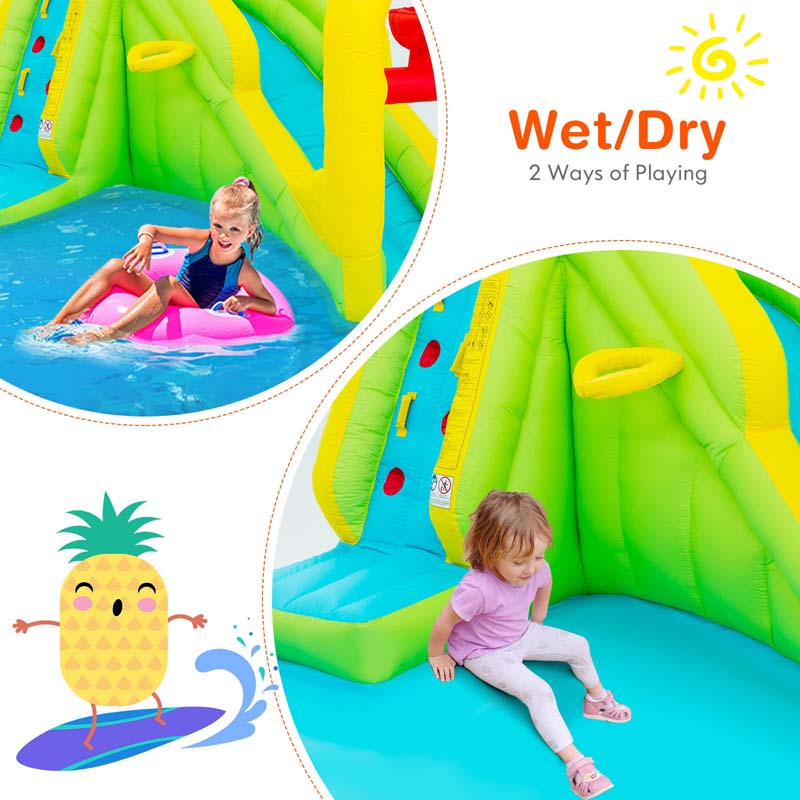 Eletriclife Inflatable Splash Jump Slide Water Bounce without Blower