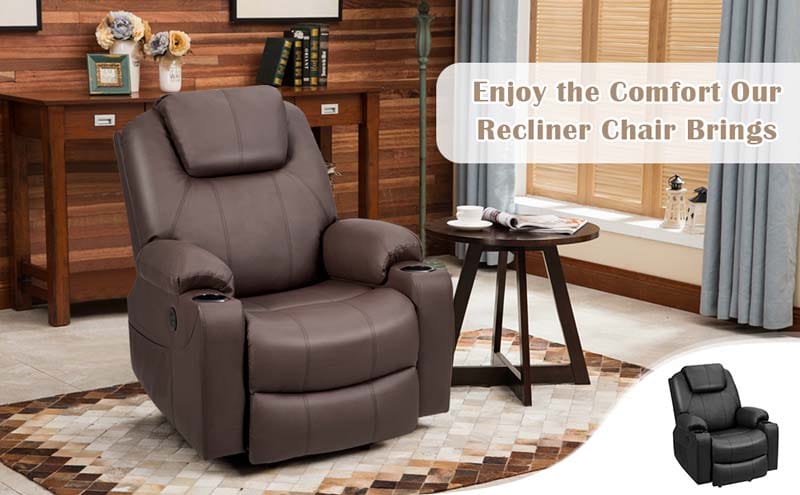 Eletriclife Power Lift Recliner Heated Massage Chair Sofa for Elderly