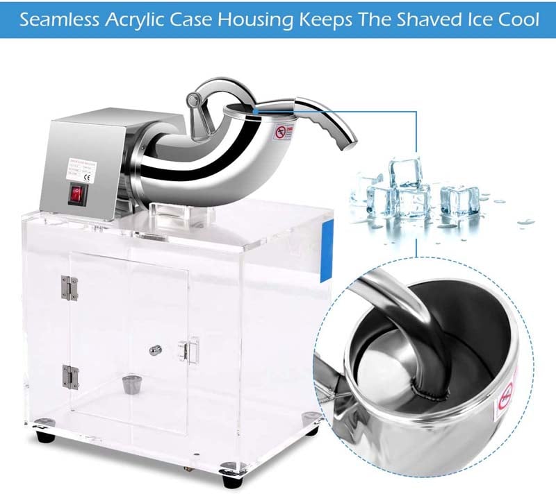 Eletriclife Snow Cone Machine Ice Shaver Maker
