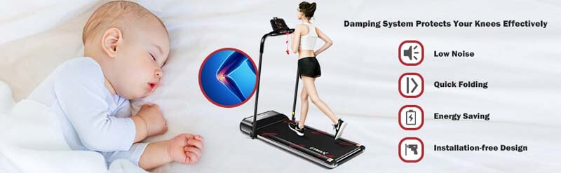 Eletriclife Ultra-thin Electric Folding Treadmill