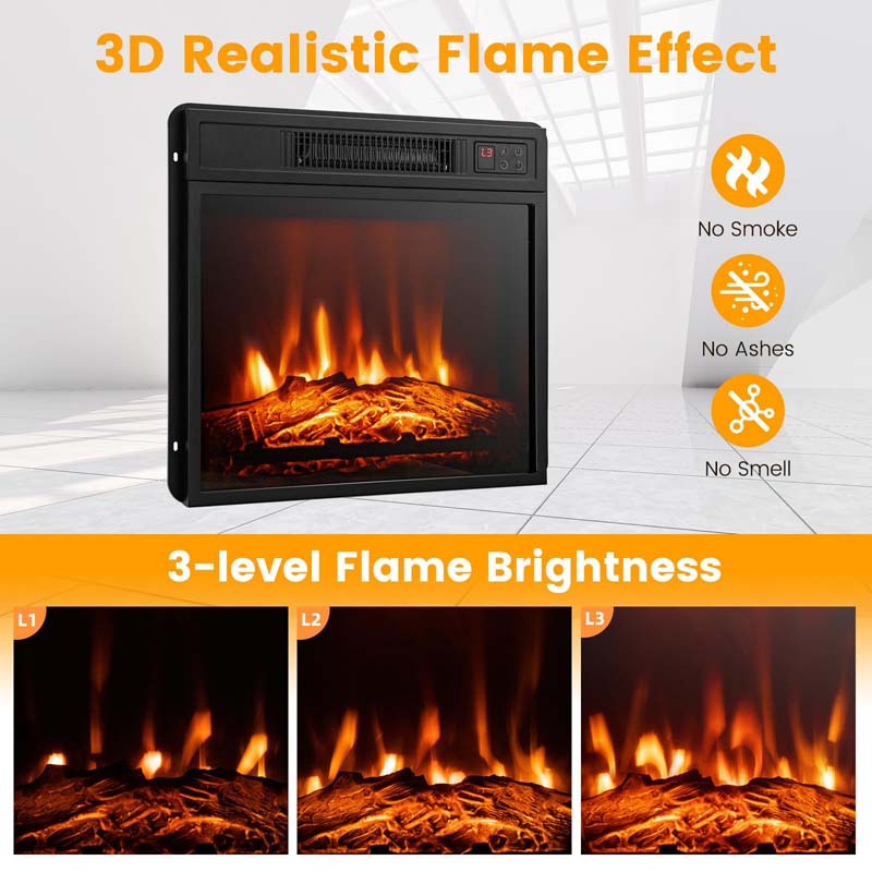 32 inch Electric Fireplace Mantel