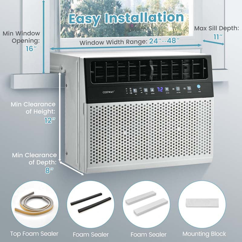 Eletriclife 12000 BTU Window Air Conditioner