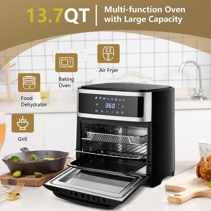 Eletriclife 13.7QT Air Oven with Touch Screen and 8 Presets