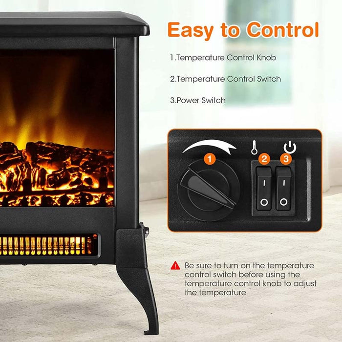 Eletriclife 18 Inches Electric Fireplace Stove