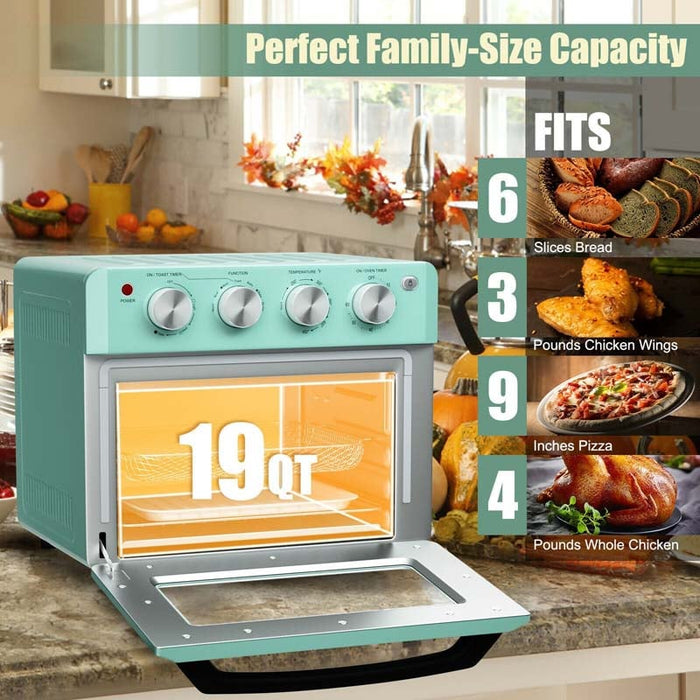 19 Qt 7-in-1 Air Fryer Oven Toaster