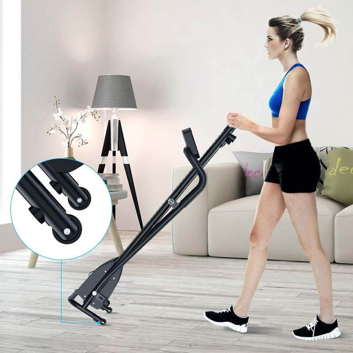 1 HP Electric Foldable Treadmill with Clear Operation Panel