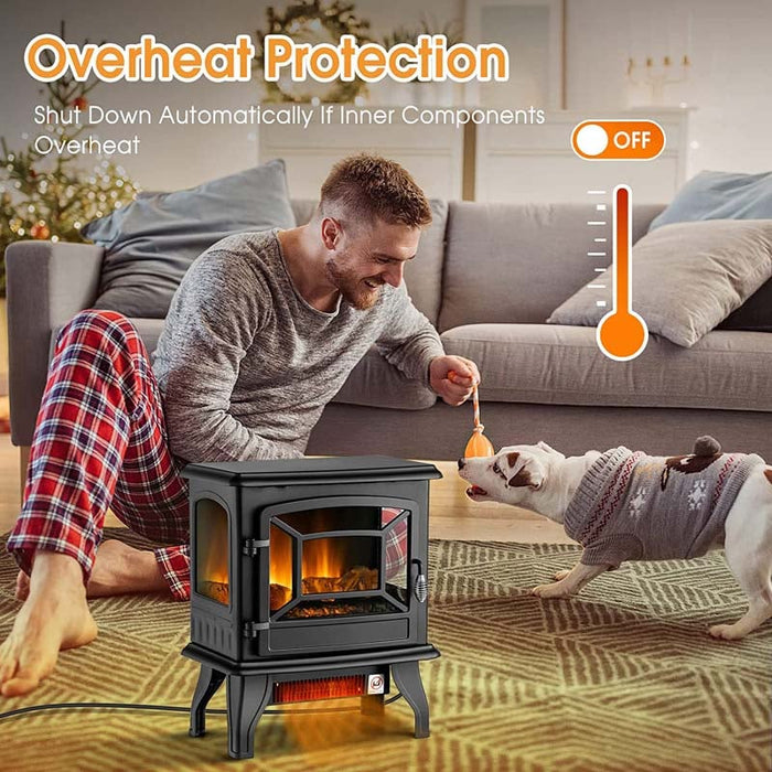 Eletriclife 20 Inch Freestanding Fireplace Heater