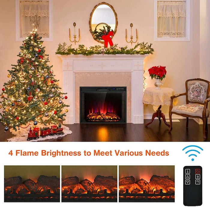 Eletriclife 26 Inch Recessed Electric Fireplace heater