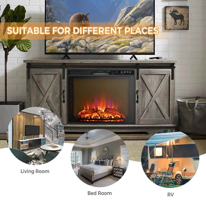 Eletriclife 26 Inch Recessed Electric Fireplace heater