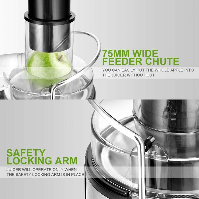 700W 2 Speed Wide Mouth Centrifugal Juicer