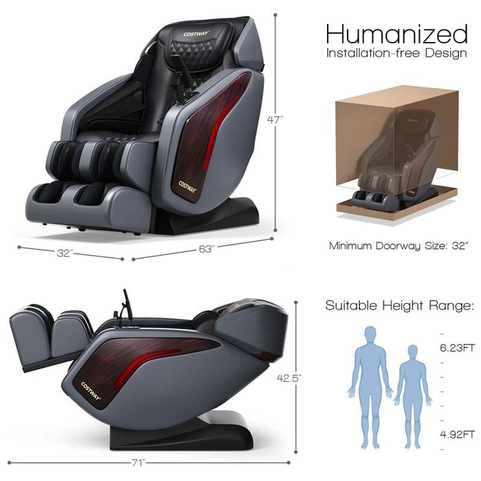 Eletriclife 3D Thai Zero Gravity Full Body Massage Chair