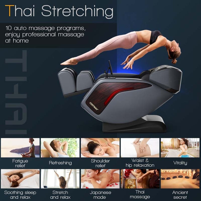 Eletriclife 3D Thai Zero Gravity Full Body Massage Chair