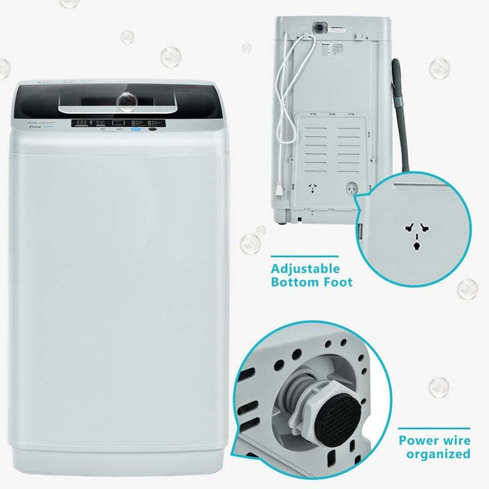 Eletriclife 8.8 lbs Portable Full-Automatic Laundry Washing Machine