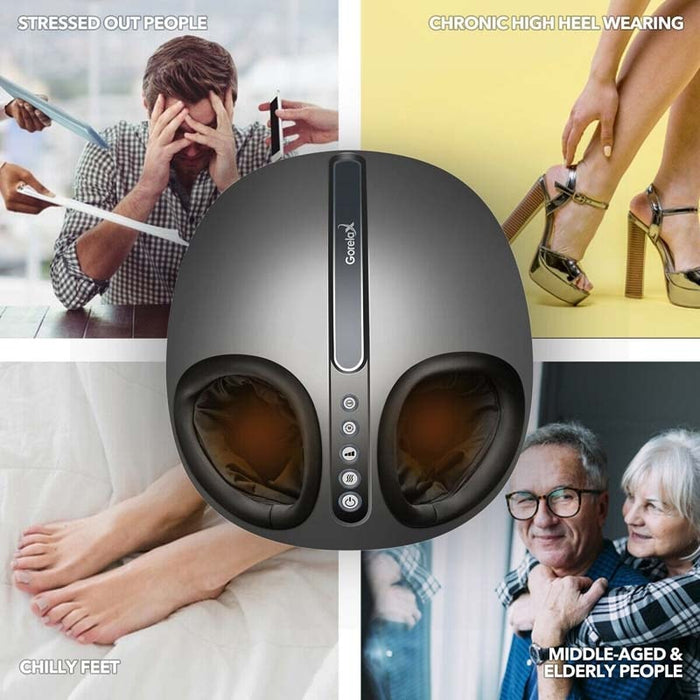 Eletriclife Foot Massager Machine with Heat and Calf Air Bag