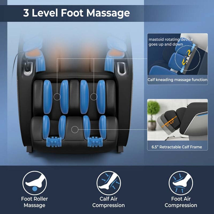 Eletriclife Full Body Zero Gravity Thai Massage Chair with Voice Control