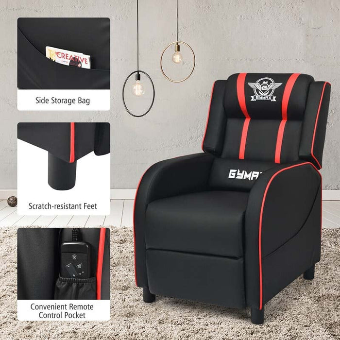 Eletriclife Gaming Recliner Chair with Massage Pillow