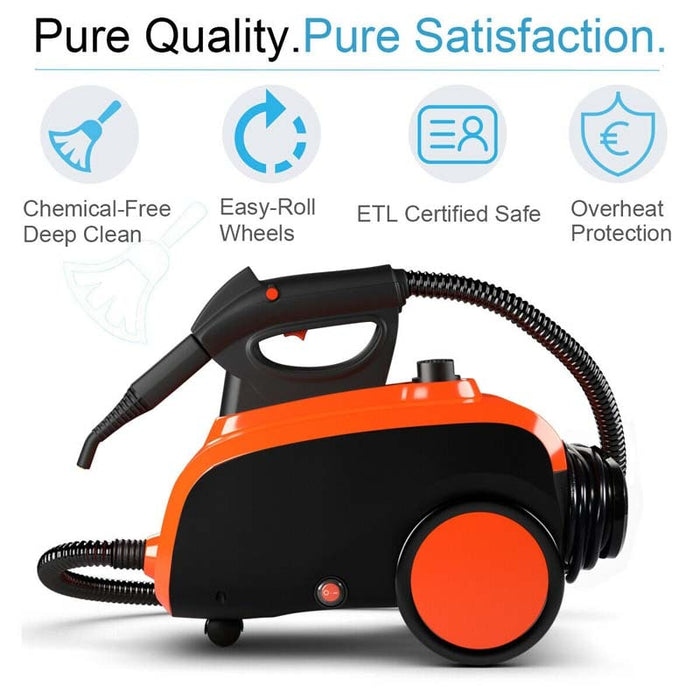 Eletriclife Heavy Duty Household Multipurpose Steam Cleaner with 18 Accessories