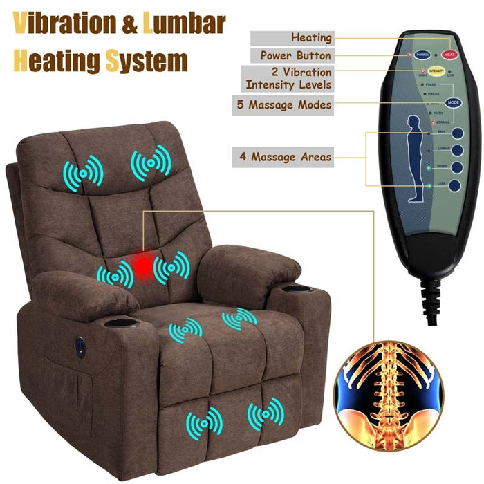 Eletriclife Power Lift Massage Chair Recliner Sofa