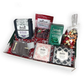 Dilettante Chocolates Opened Snowflake Gift Collection
