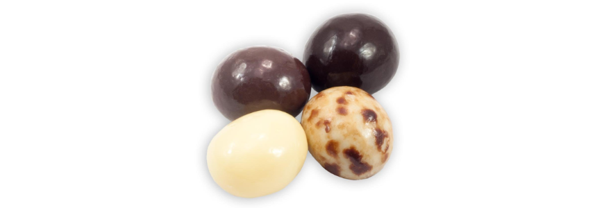 Dilettante's Milk, Dark, and White Chocolate Espresso Beans