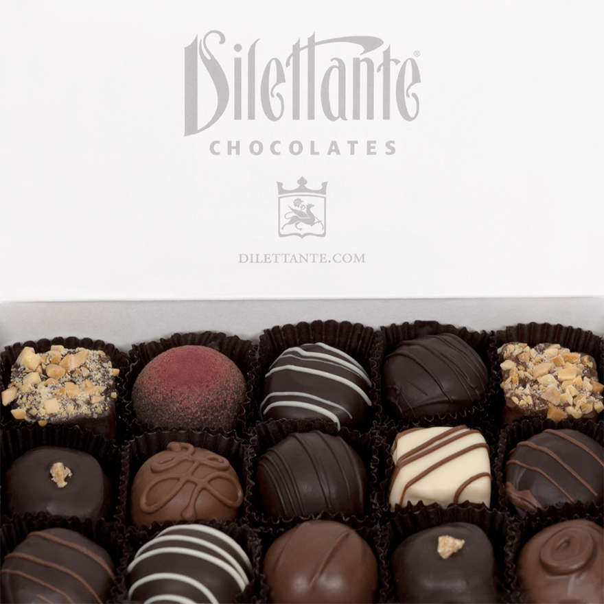 Dilettante Chocolate Truffles Gift Box