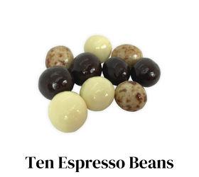 10 Chocolate Espresso Beans