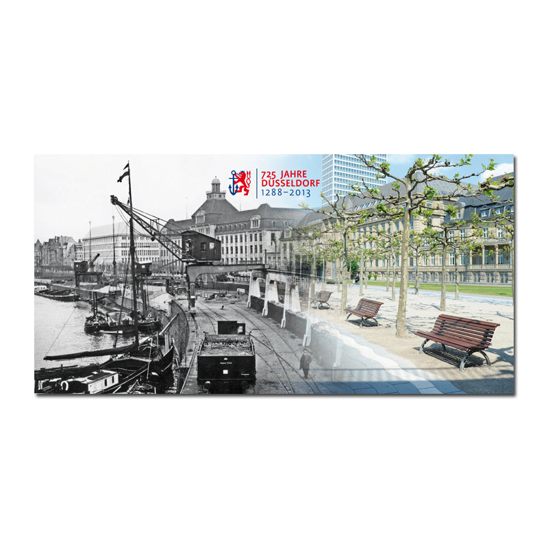 Postkarte 725 Jahre Düsseldorf - Mannesmannufer