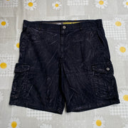 Black Lee Cargo Shorts W42